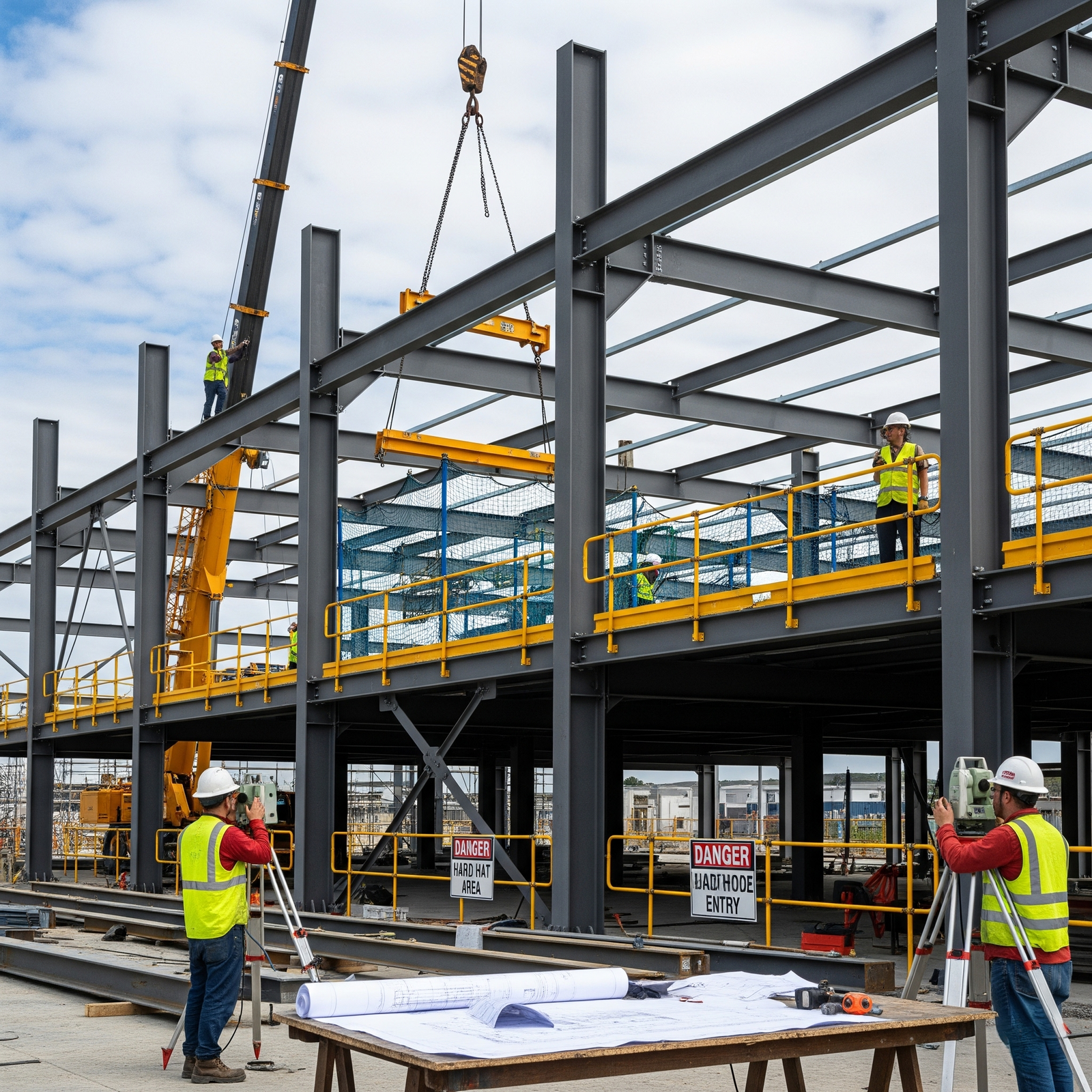 Zeytaş Firması İçin Tamamlanan Çelik Konstrüksiyon Projemiz | Erbey Çatı