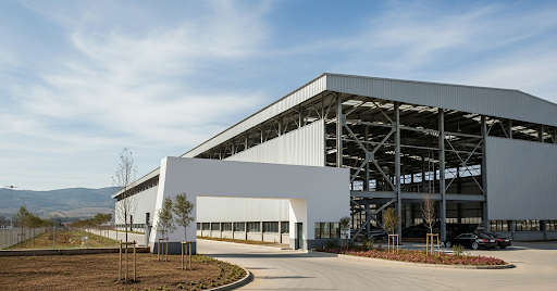 SBM Mühendislik İçin İzmir Sasalı Çelik Konstrüksiyon Projemiz | Erbey Çatı